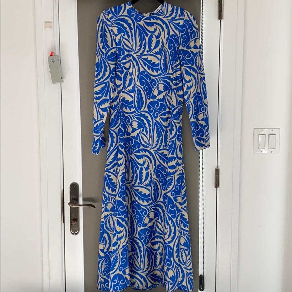 Zara blue dress, XS